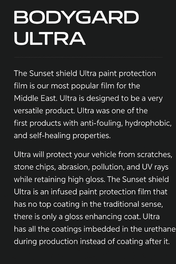 BODYGARD ULTRA